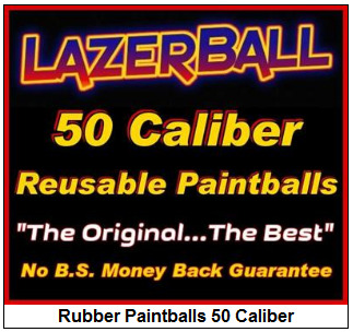 50 Caliber Rubber Paintball